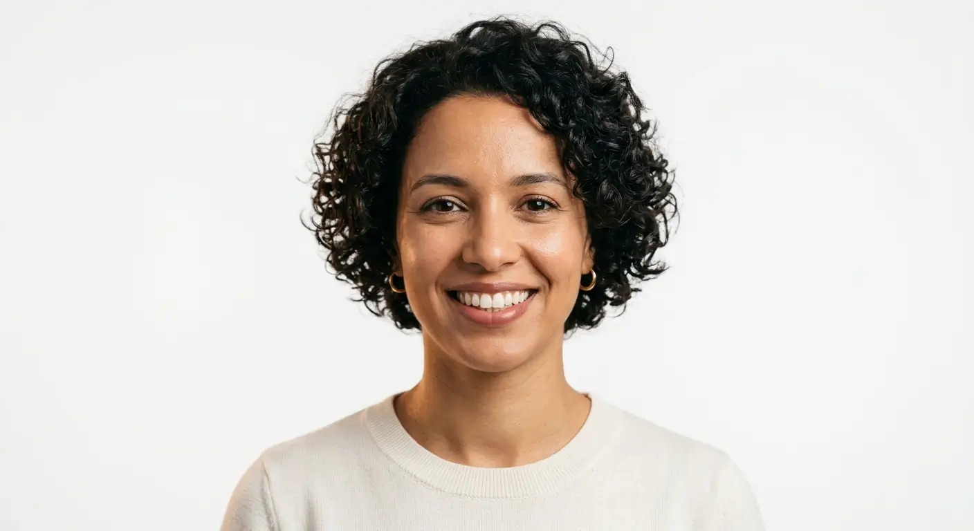 Patiente souriante au Centre Dentaire El Wahda, Casablanca